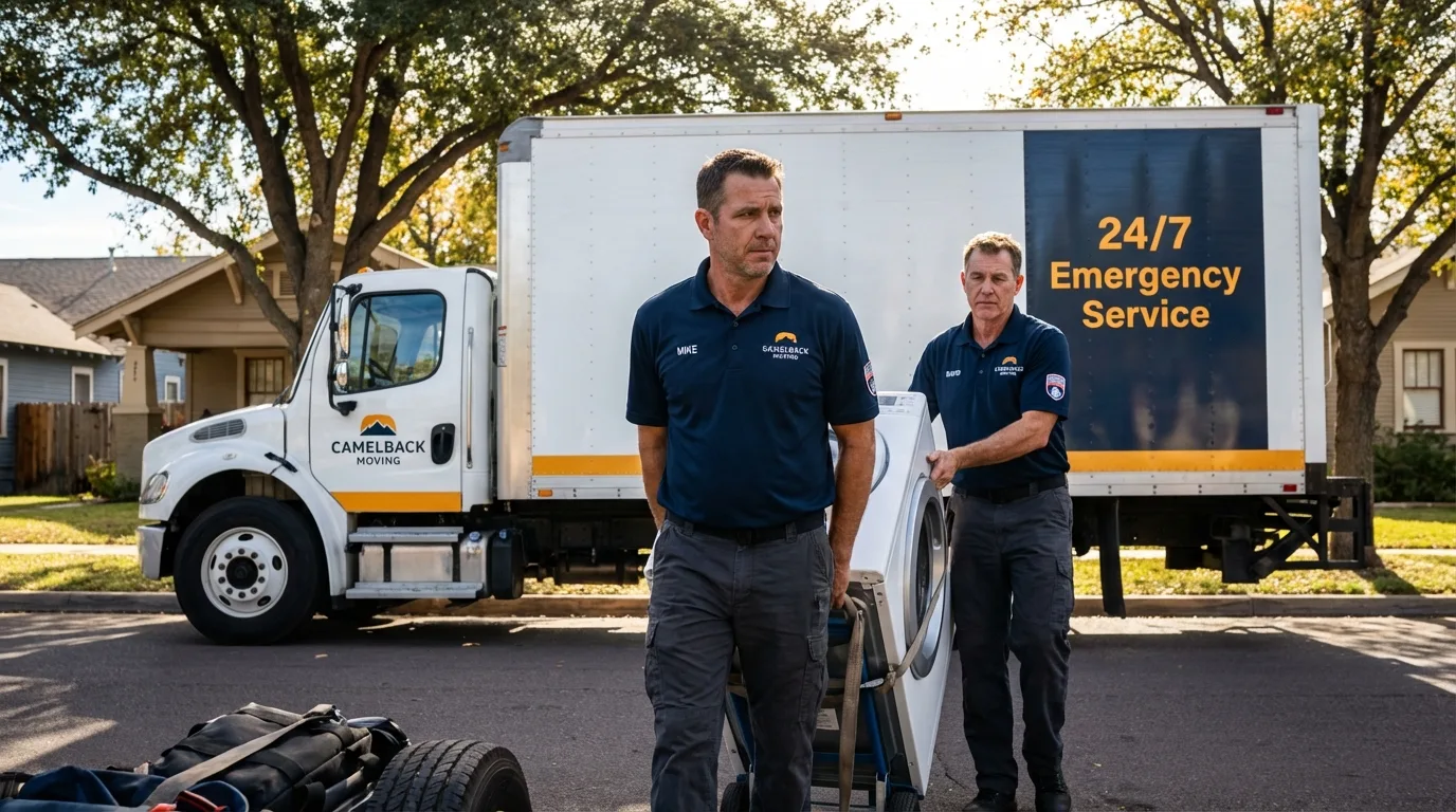 CamelBack Moving crew loading furniture in Belle Glade, FL